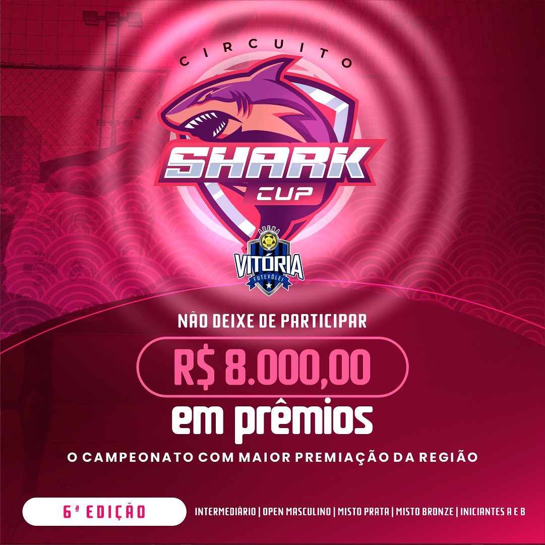 Circuito Shark Cup De Futev Lei Regional News Limeira